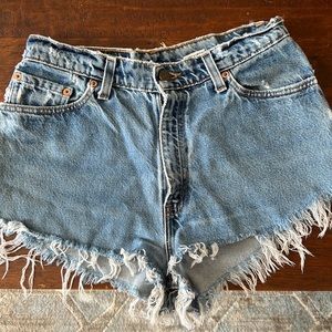 Levi 512 shorts